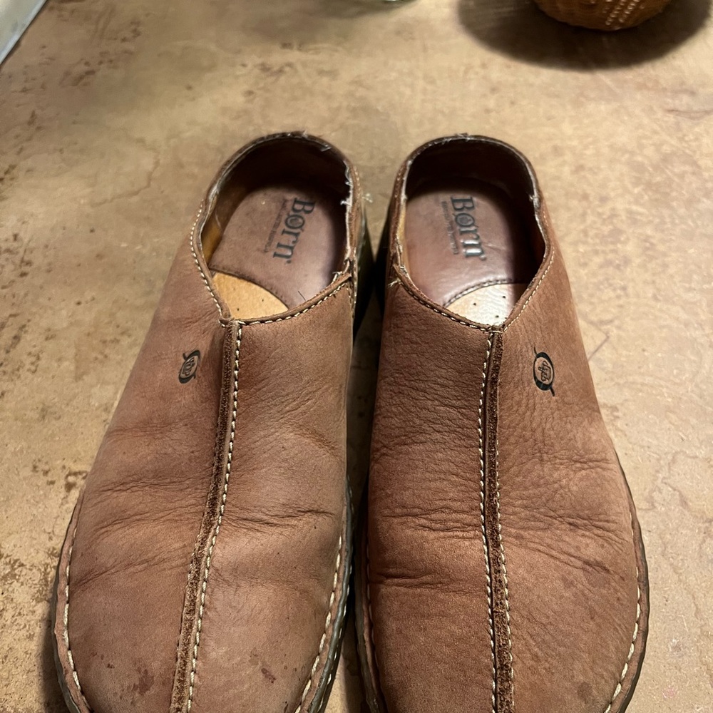 Brown Born Clogs - image 3